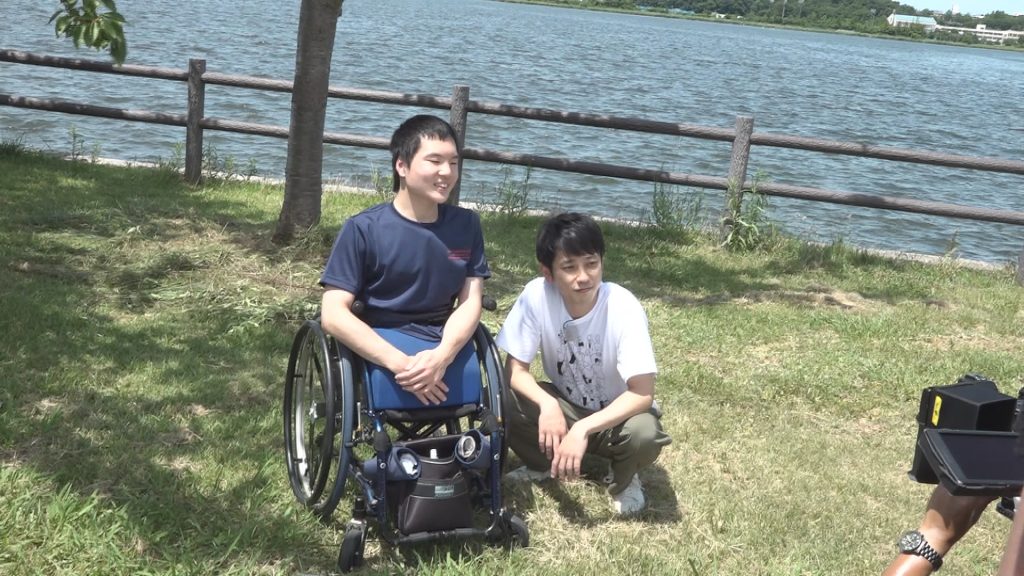 24時間テレビ 鳥取市の中学生が車椅子パフォーマンス 嵐 二宮和也さんも応援に Na Na
