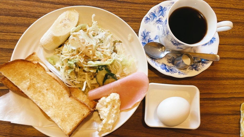 鳥取　島根　山陰　喫茶店　喫茶　雲仙　レトロ喫茶　モーニング　カフェモーニング　トースト　レトロカフェ　気になるスポット　美味しいお店　