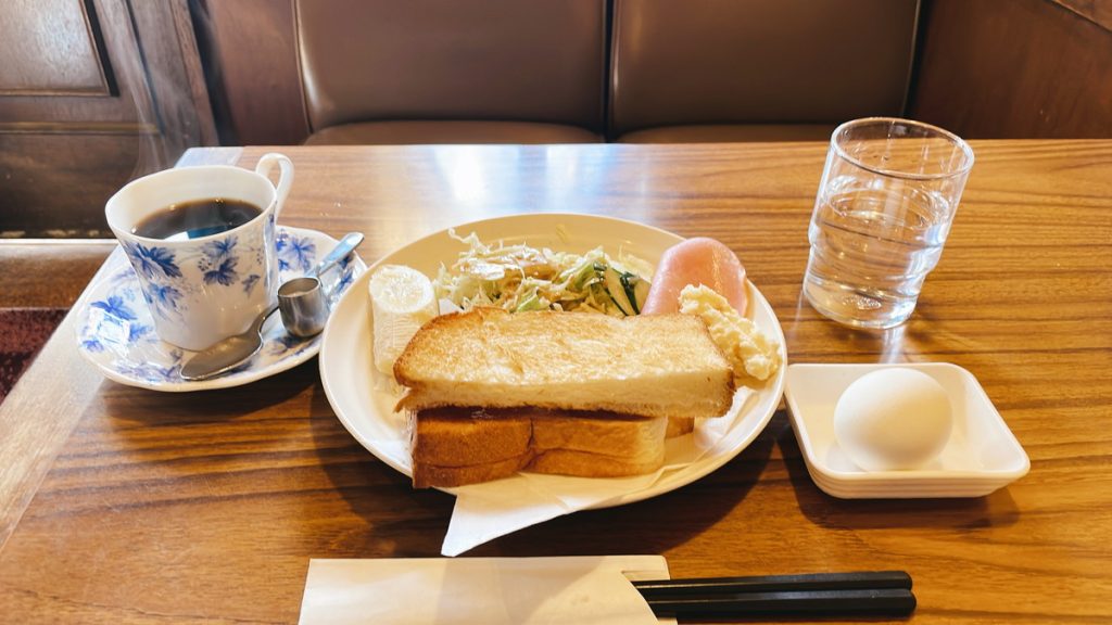 鳥取　島根　山陰　喫茶店　喫茶　雲仙　レトロ喫茶　モーニング　カフェモーニング　トースト　レトロカフェ　気になるスポット　美味しいお店　