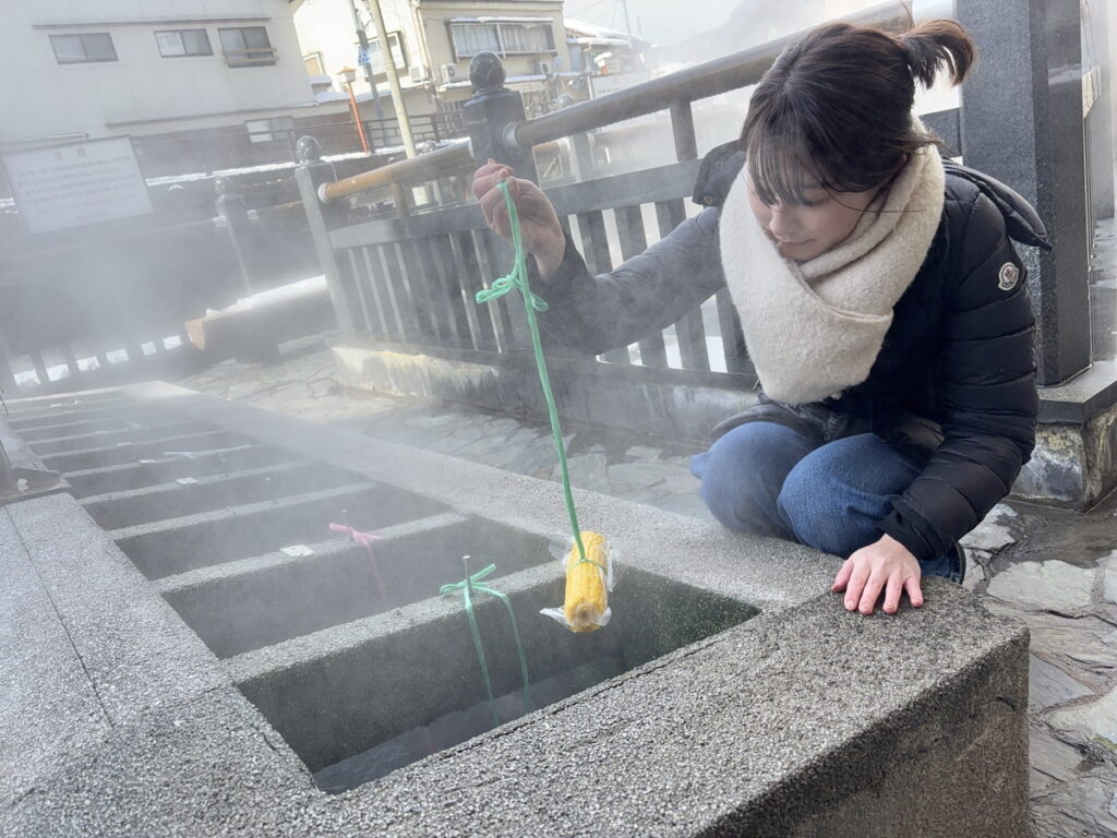 湯村温泉　湯村　新温泉町　兵庫　兵庫観光　鳥取観光　雪景色　雪見風呂