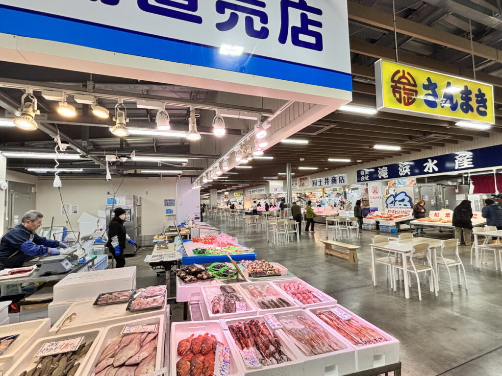 海鮮丼　上海鮮丼　さかな塾　境港ランチ　境港グルメ　米子グルメ　境港海鮮丼　おさかなパーク