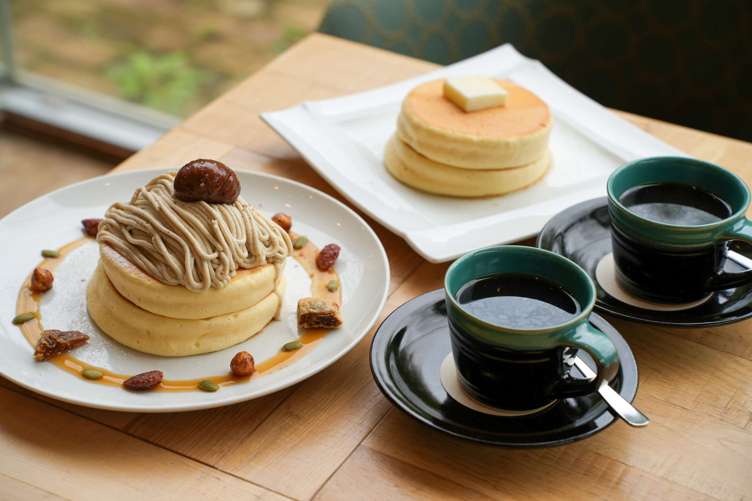 八頭のパンケーキ