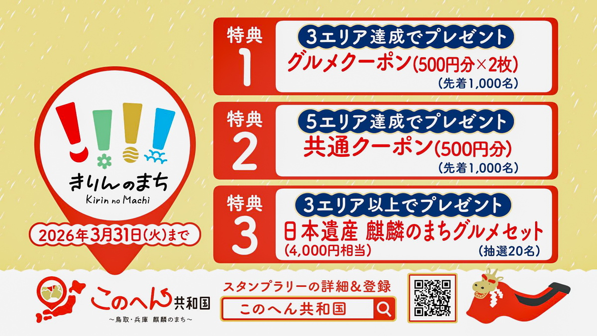 スタンプを集めて1000円分クーポン券をGET！お得に町を巡る「グルめぐり周遊スタンプラリー」が今年も開催！｜鳥取 | na-na（ナーナ ...